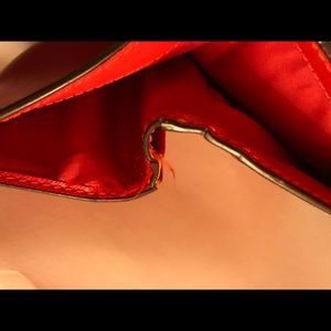 Coach Red wallet